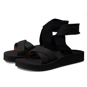 Sanuk Women's Highland Sling ST Sandals in Black Size 9